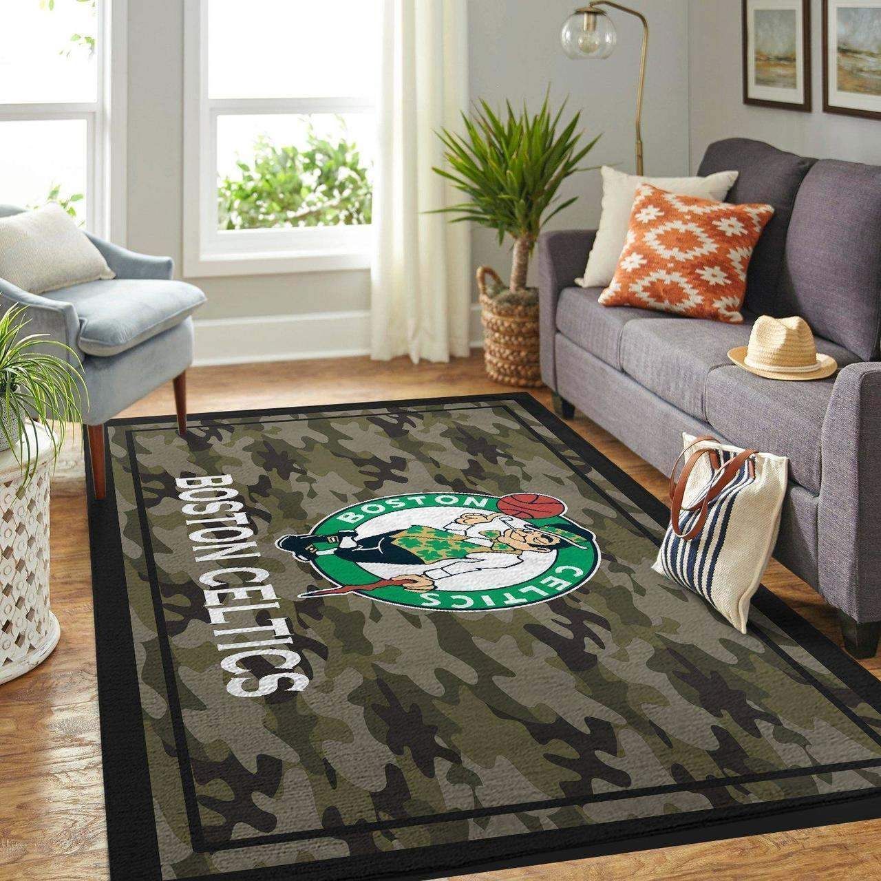 Amazon Boston Celtics Living Room Area Rug