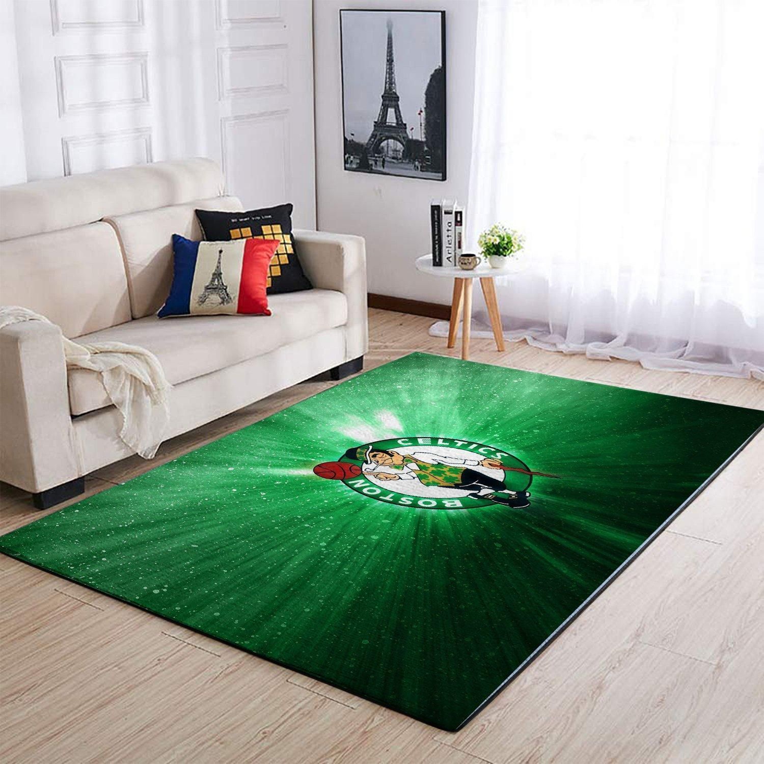 Amazon Boston Celtics Living Room Area Rug
