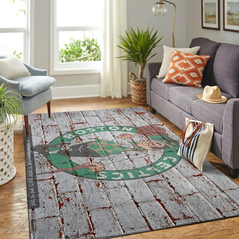 Amazon Boston Celtics Living Room Area Rug