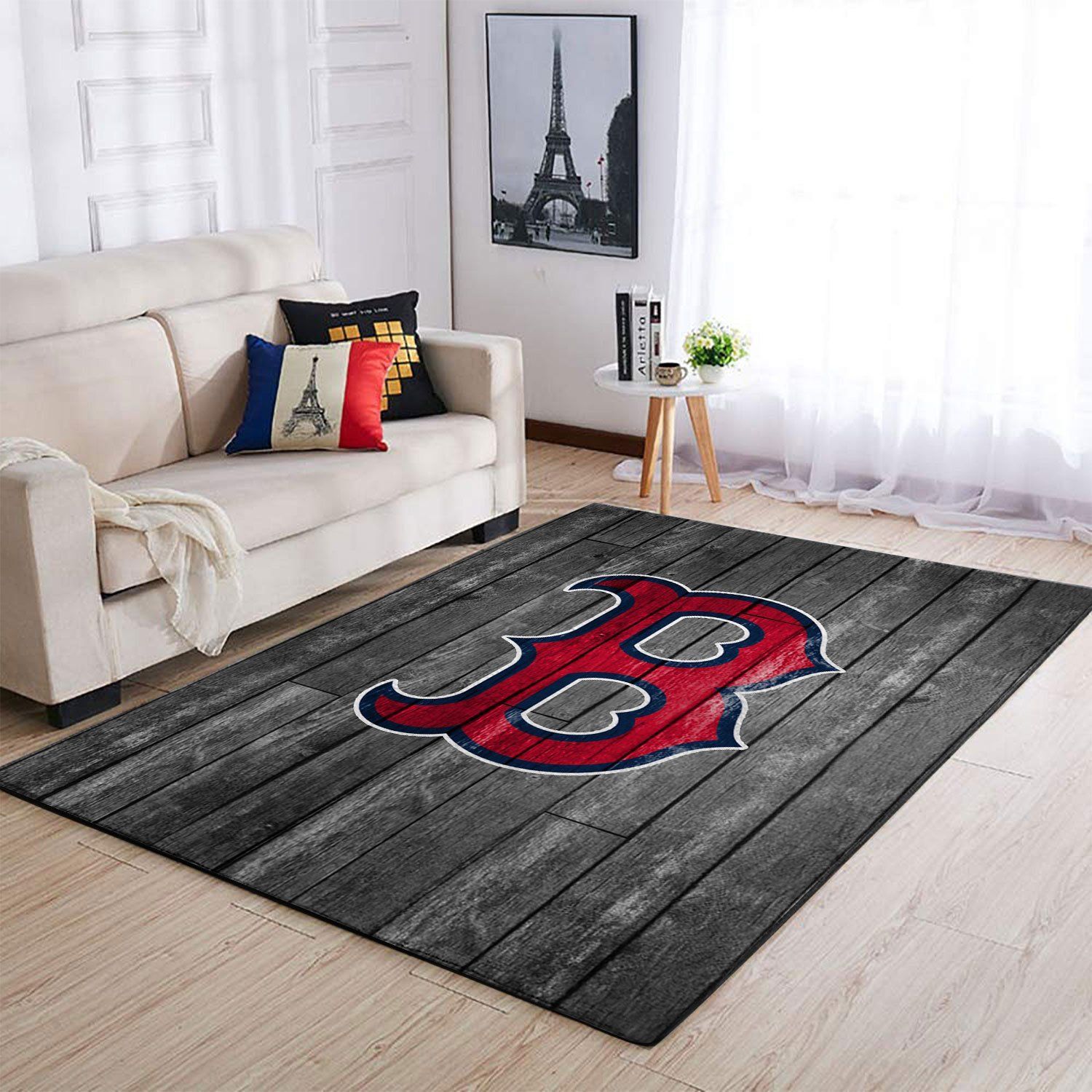 Amazon Boston Red Sox Living Room Area Rug