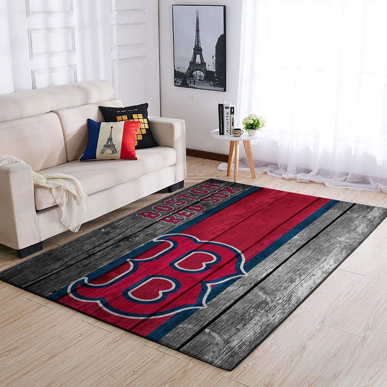 Amazon Boston Red Sox Living Room Area Rug