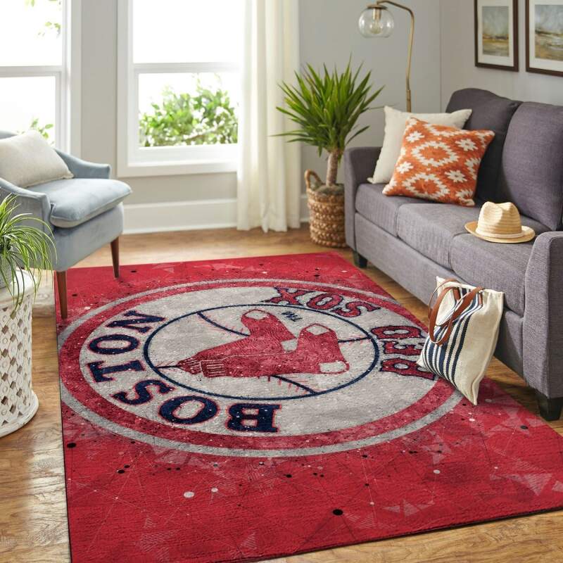 Amazon Boston Red Sox Living Room Area Rug