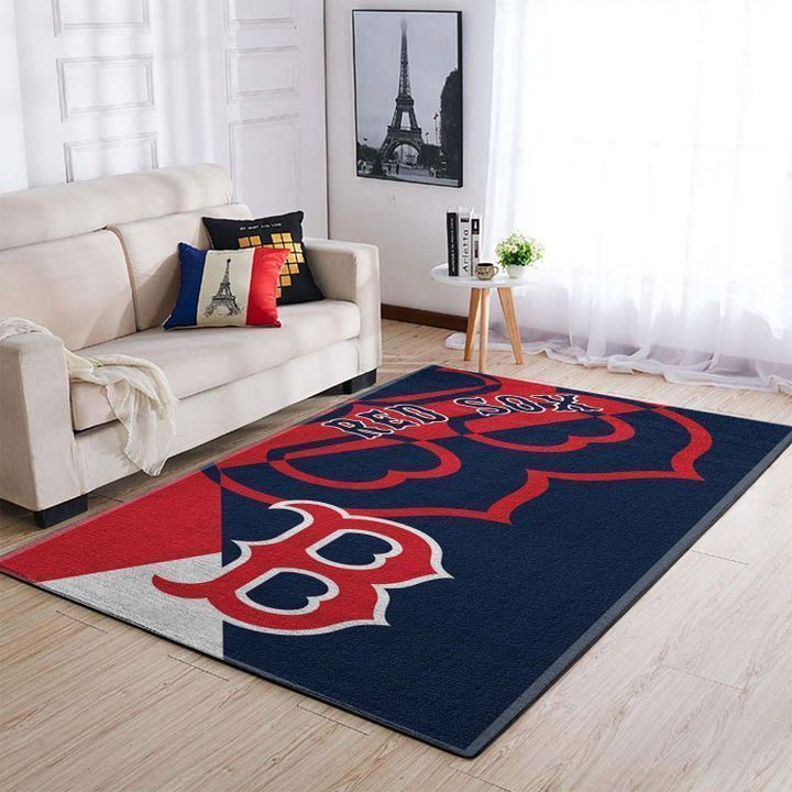 Amazon Boston Red Sox Living Room Area Rug