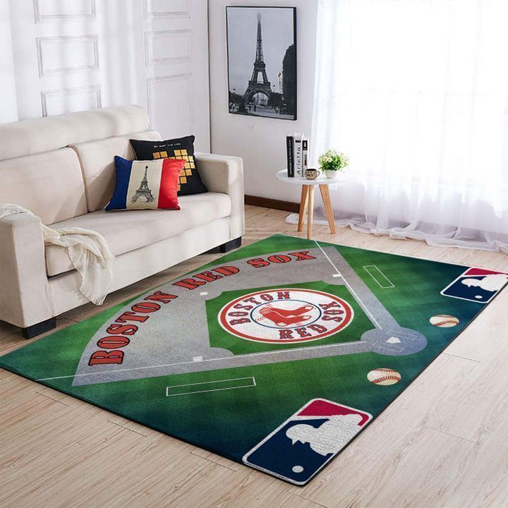Amazon Boston Red Sox Living Room Area Rug
