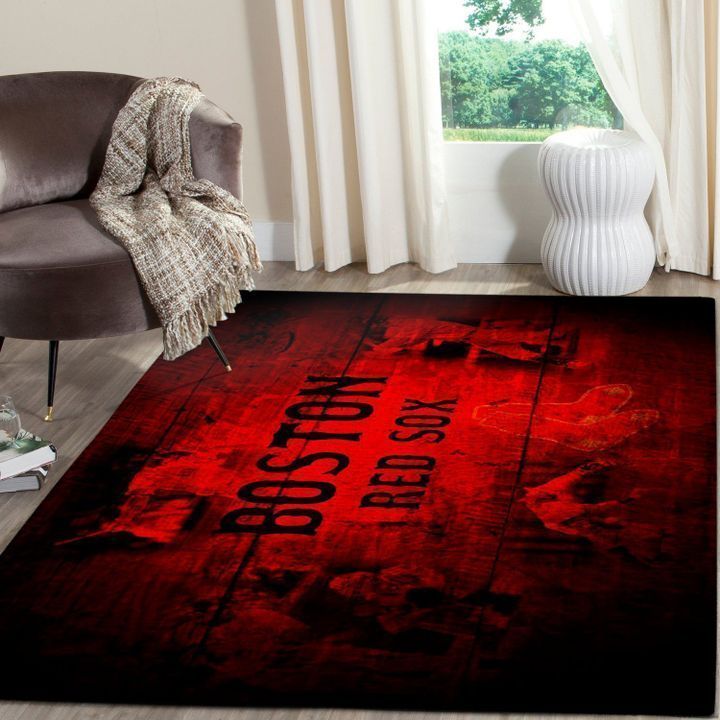 Amazon Boston Red Sox Living Room Area Rug