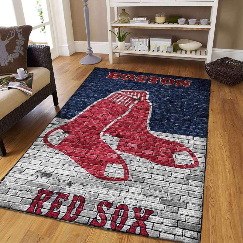 Amazon Boston Red Sox Living Room Area Rug