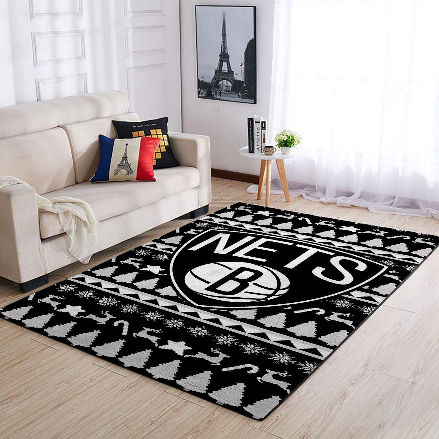Amazon Brooklyn Nets Living Room Area Rug