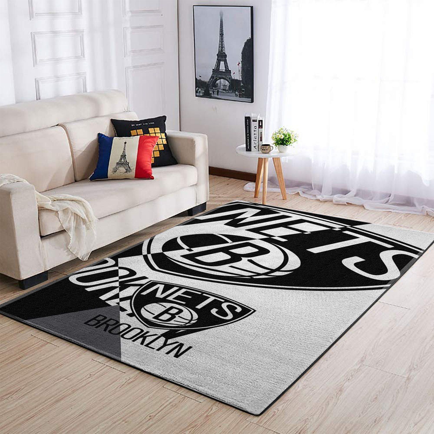 Amazon Brooklyn Nets Living Room Area Rug