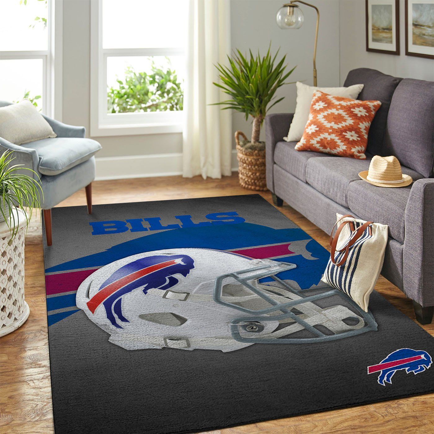 Amazon Buffalo Bills Living Room Area Rug