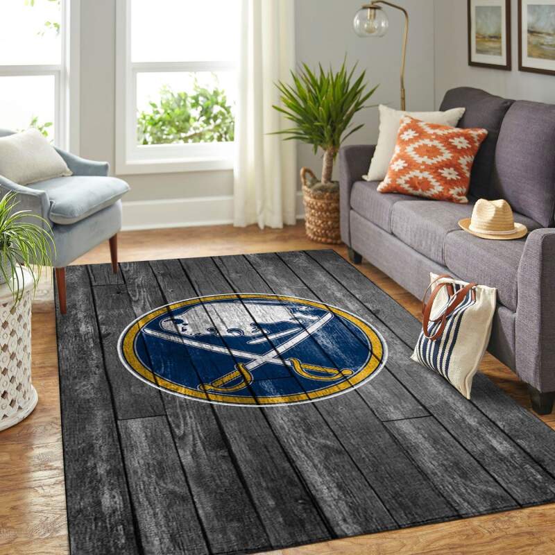 Amazon Buffalo Sabres Living Room Area Rug
