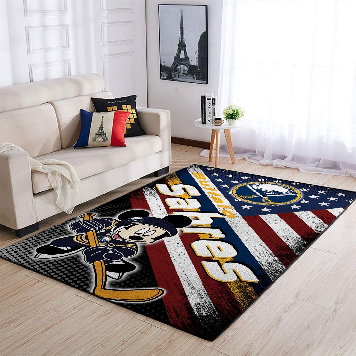 Amazon Buffalo Sabres Living Room Area Rug