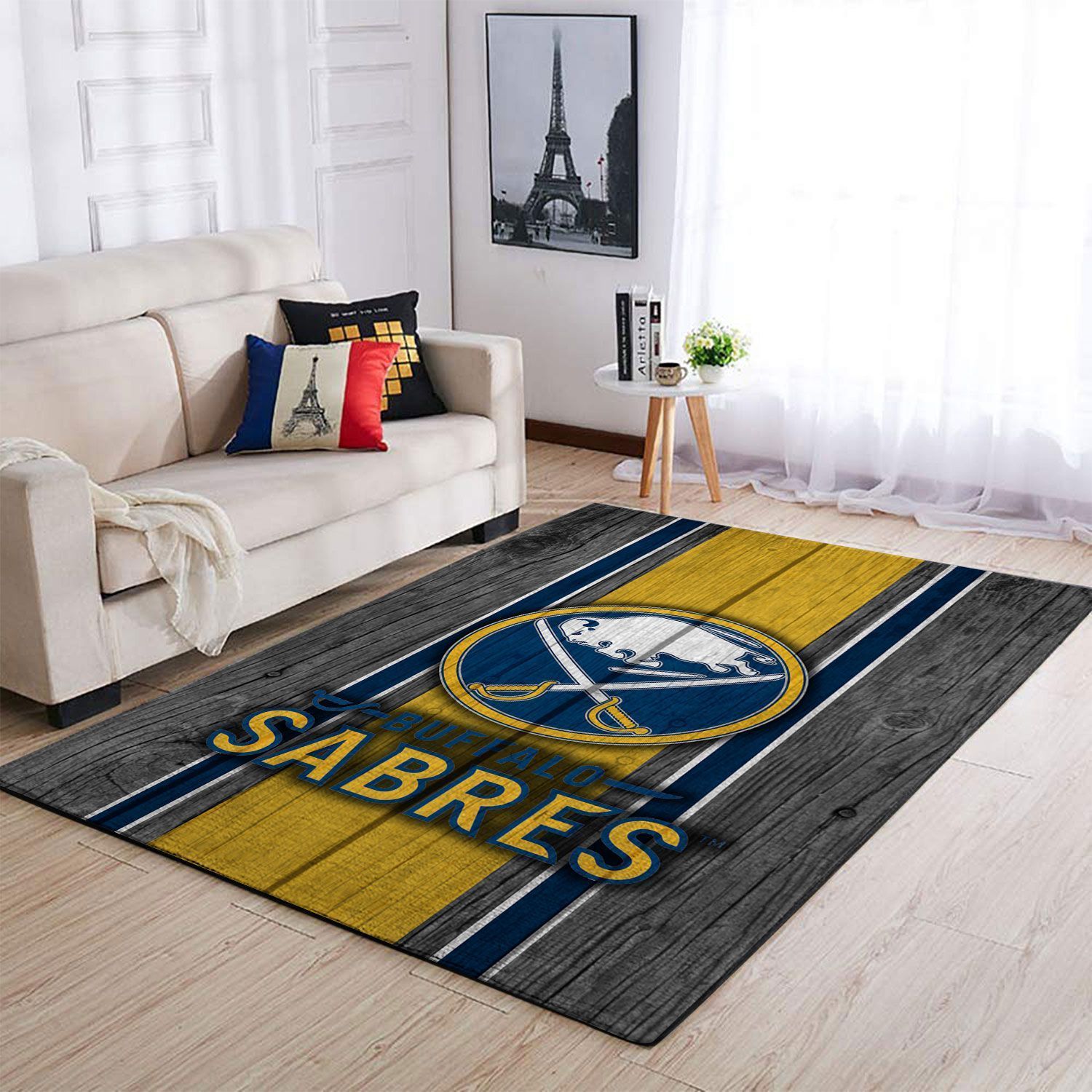 Amazon Buffalo Sabres Living Room Area Rug
