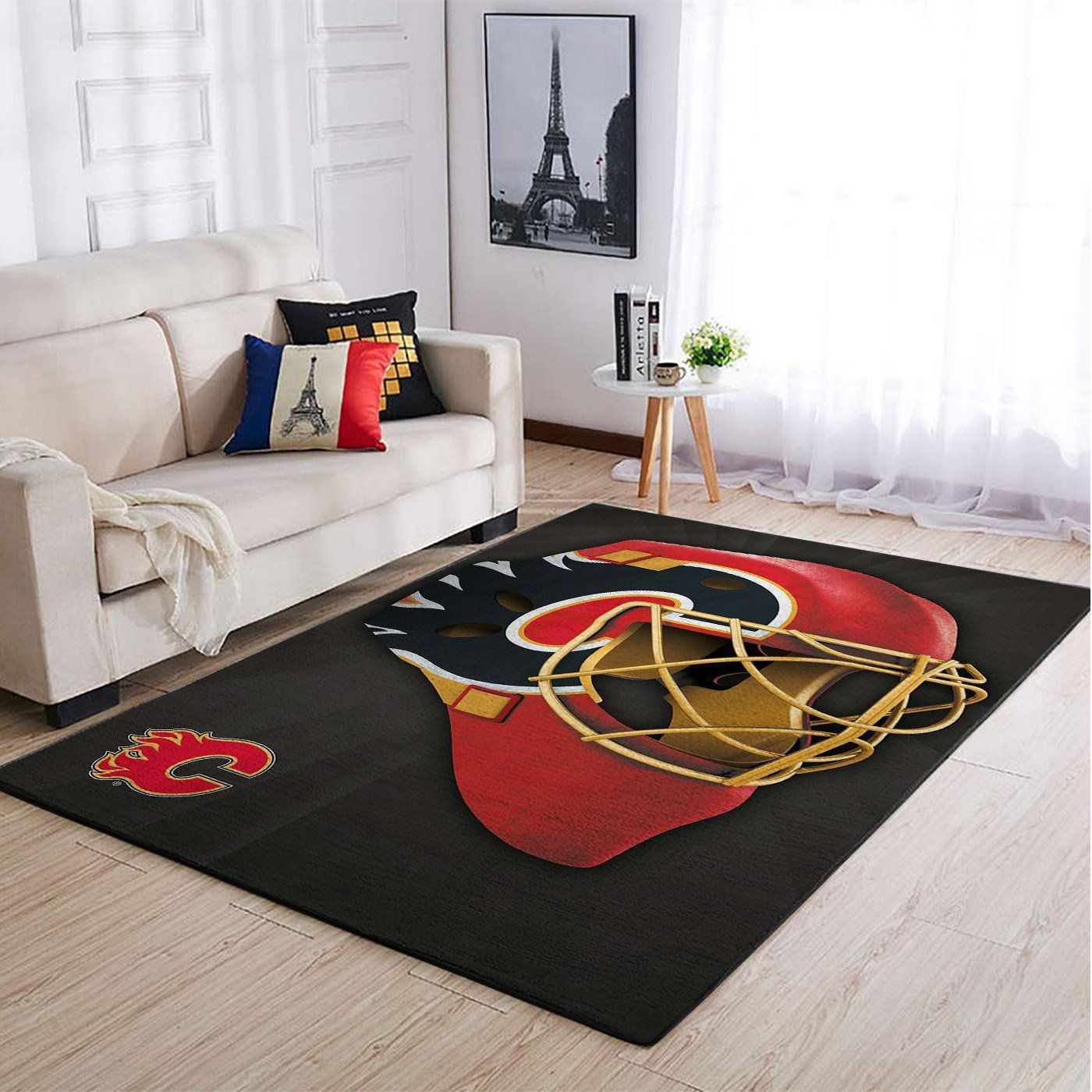 Amazon Calgary Flames Living Room Area Rug
