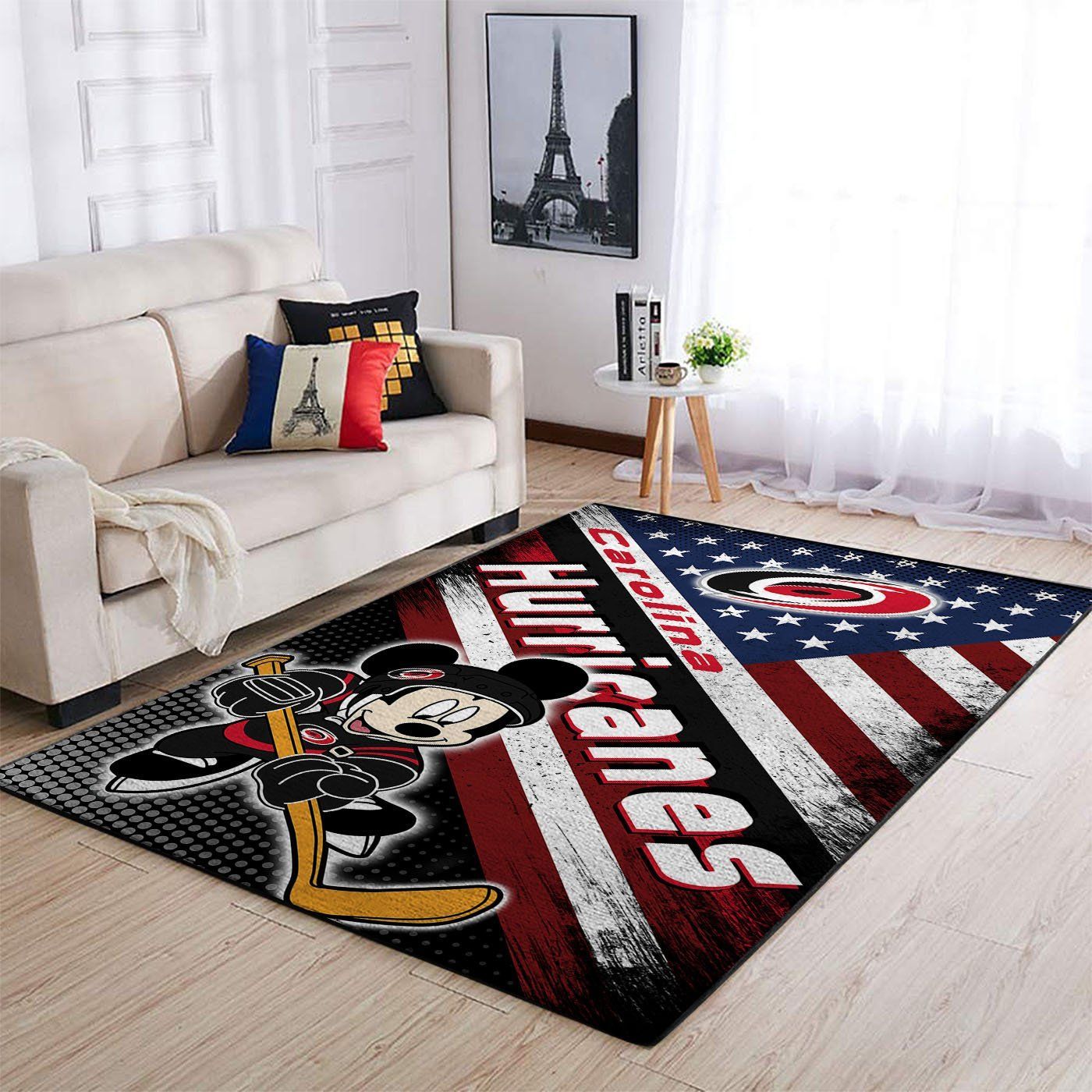 Amazon Carolina Hurricanes Living Room Area Rug