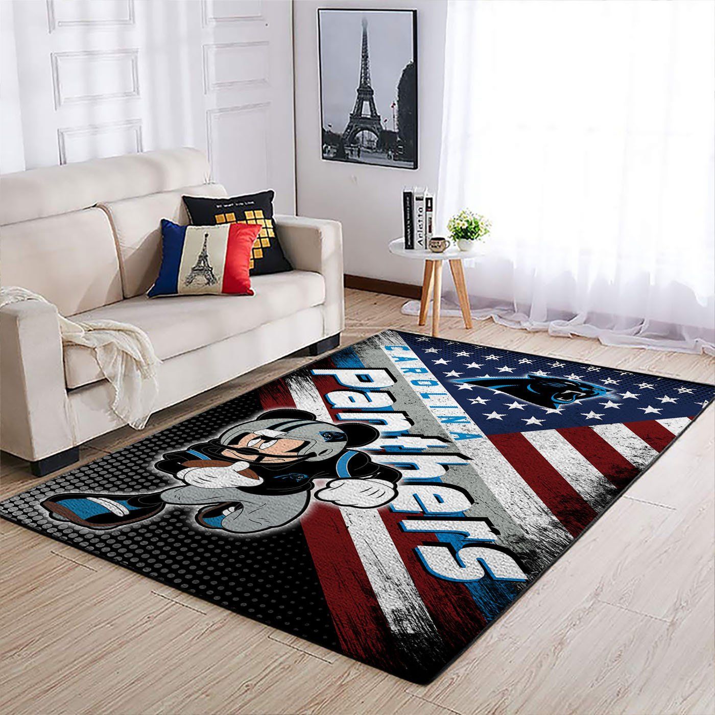 Amazon Carolina Panthers Living Room Area Rug