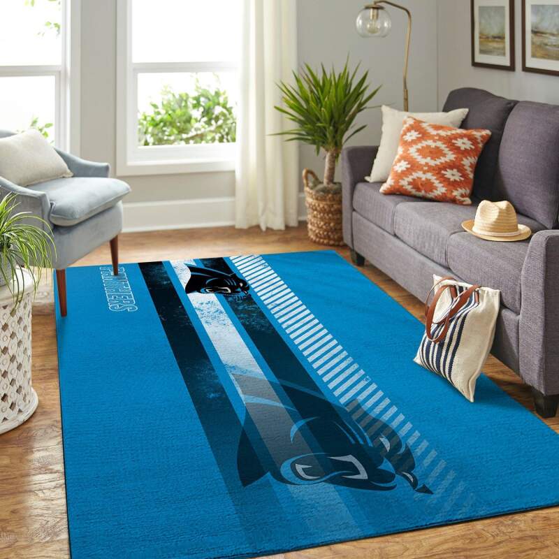 Amazon Carolina Panthers Living Room Area Rug