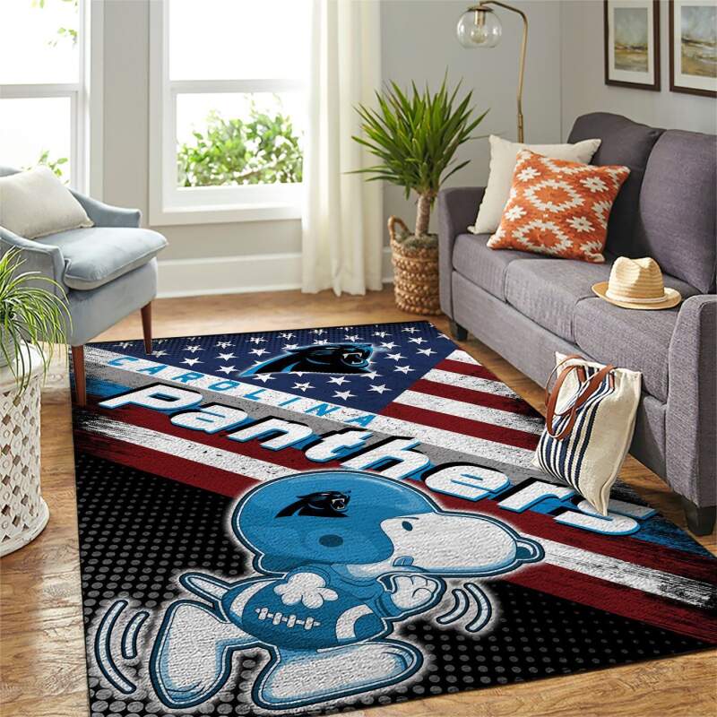Amazon Carolina Panthers Living Room Area Rug