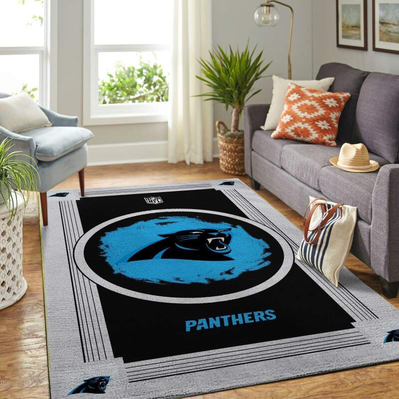 Amazon Carolina Panthers Living Room Area Rug