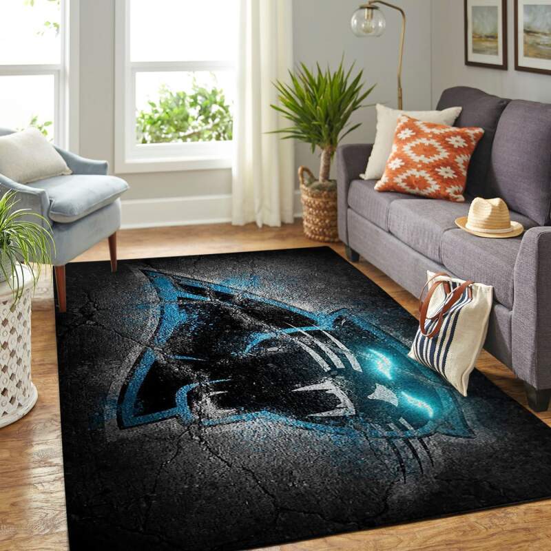 Amazon Carolina Panthers Living Room Area Rug