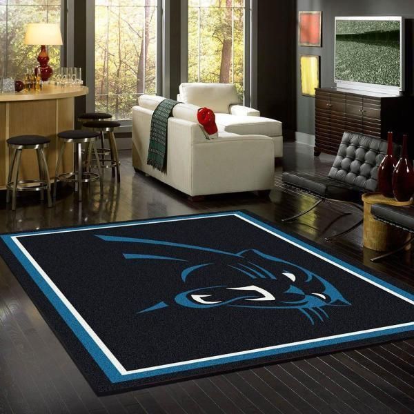Amazon Carolina Panthers Living Room Area Rug