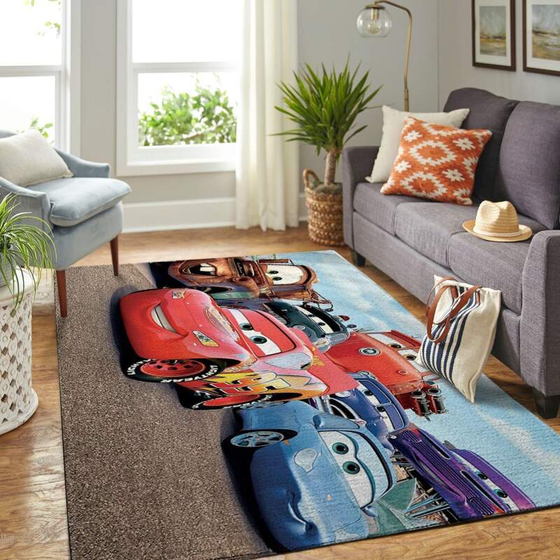 Amazon Cars-disney Movie Living Room Area Rug