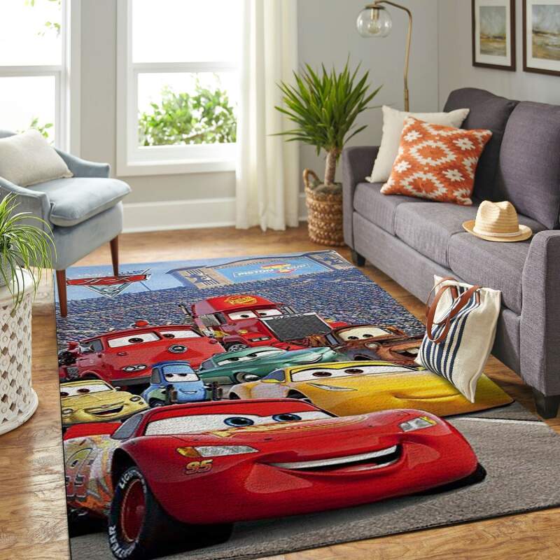 Amazon Cars-disney Movie Living Room Area Rug