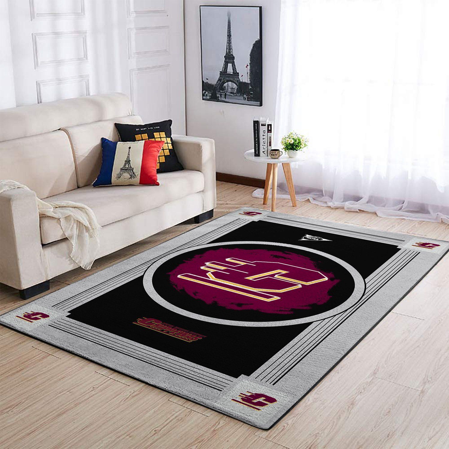 Amazon Central Michigan Chippewas Living Room Area Rug