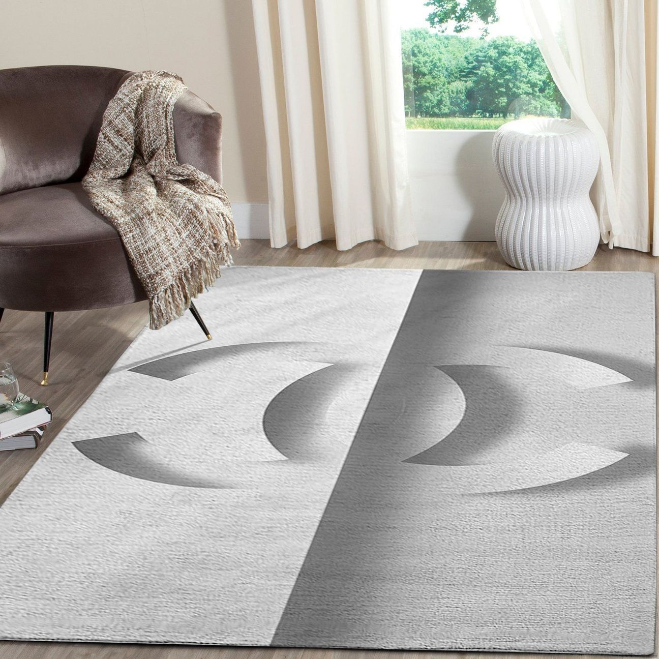 Amazon Chanel Living Room Area Rug