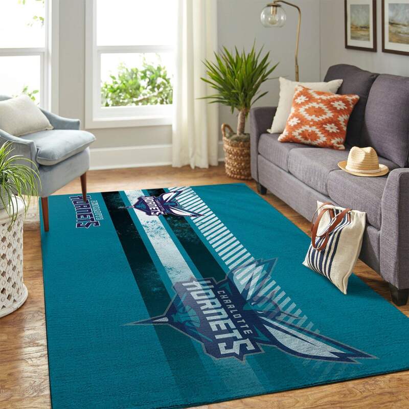 Amazon Charlotte Hornets Living Room Area Rug