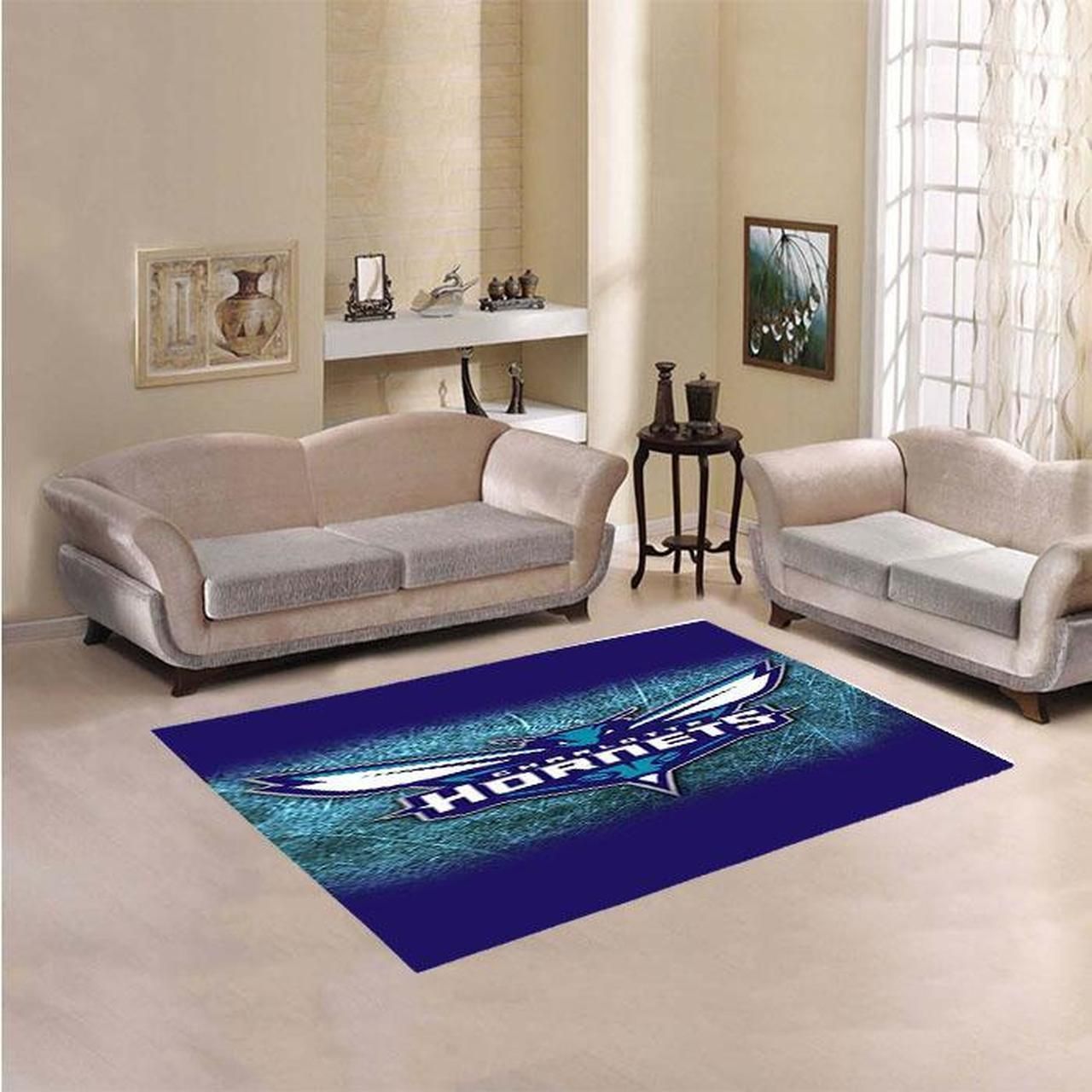 Amazon Charlotte Hornets Living Room Area Rug
