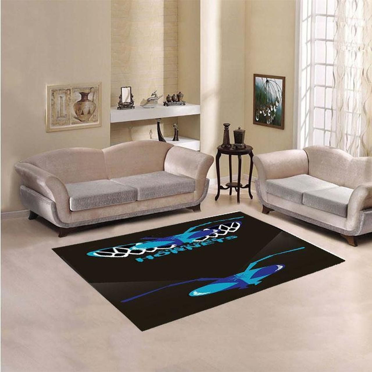 Amazon Charlotte Hornets Living Room Area Rug