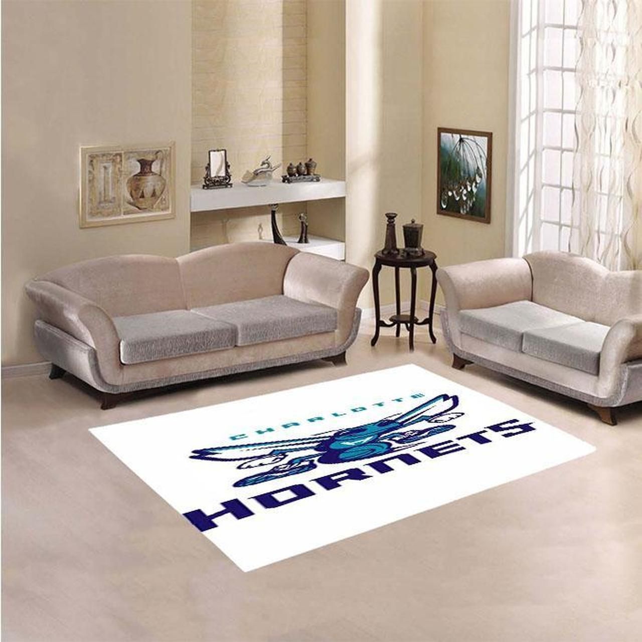Amazon Charlotte Hornets Living Room Area Rug