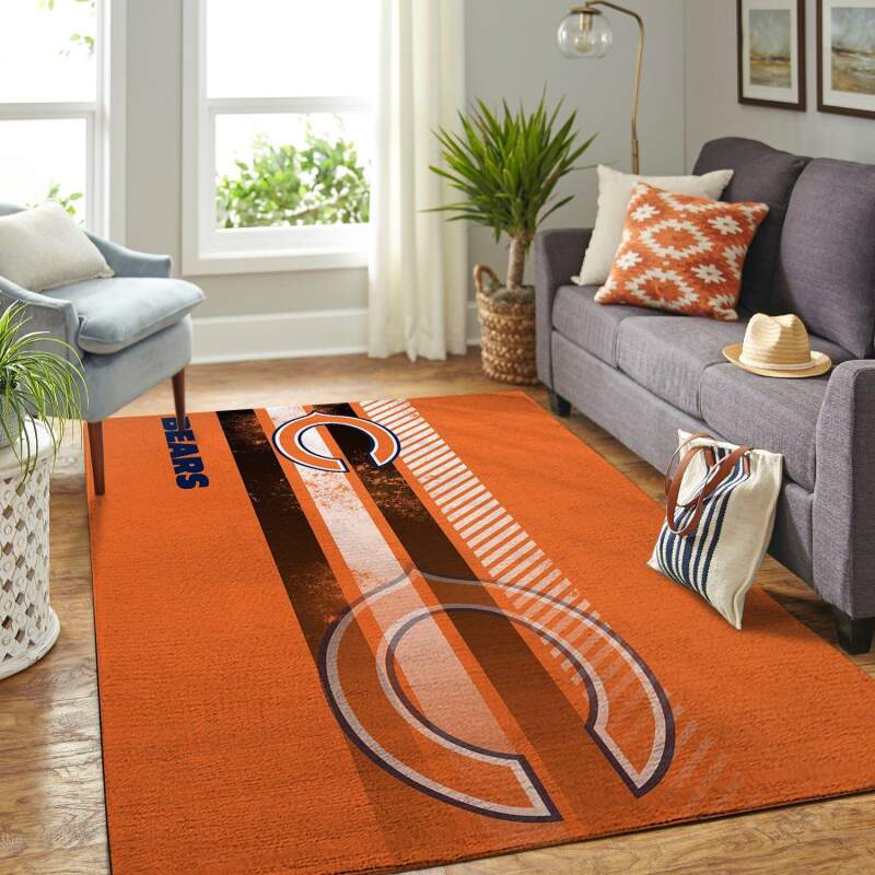 Amazon Chicago Bears Living Room Area Rug