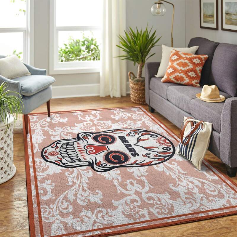 Amazon Chicago Bears Living Room Area Rug