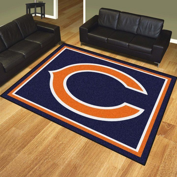 Amazon Chicago Bears Living Room Area Rug