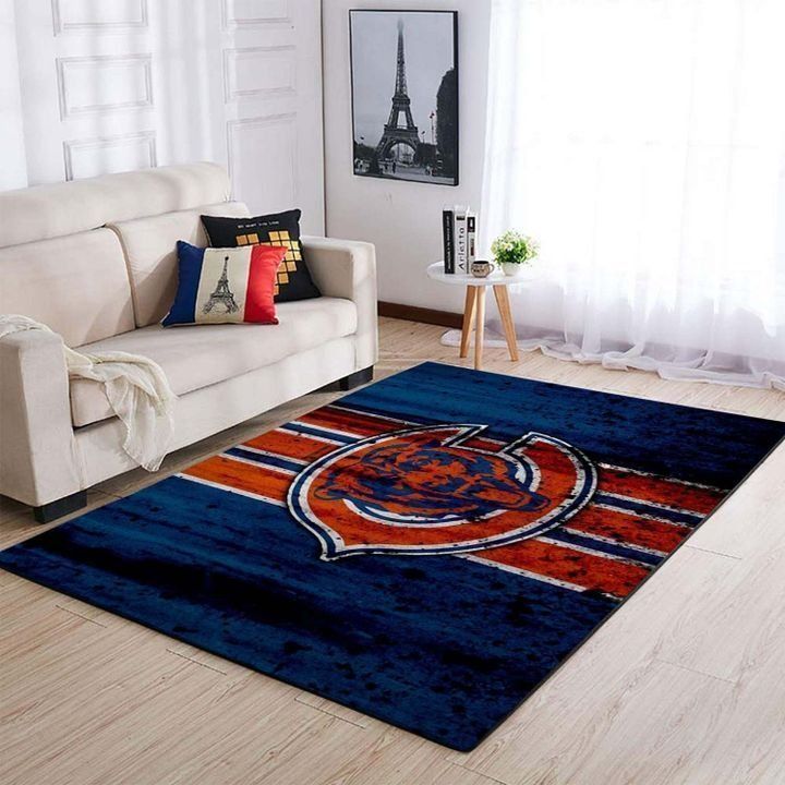 Amazon Chicago Bears Living Room Area Rug