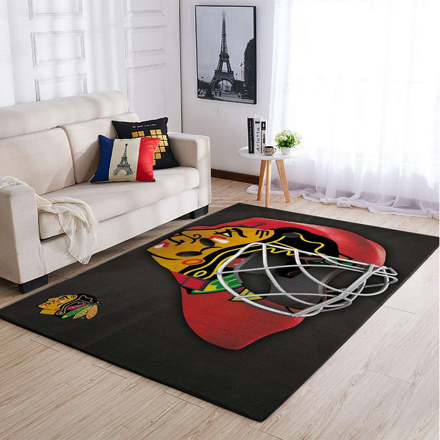 Amazon Chicago Blackhawks Living Room Area Rug