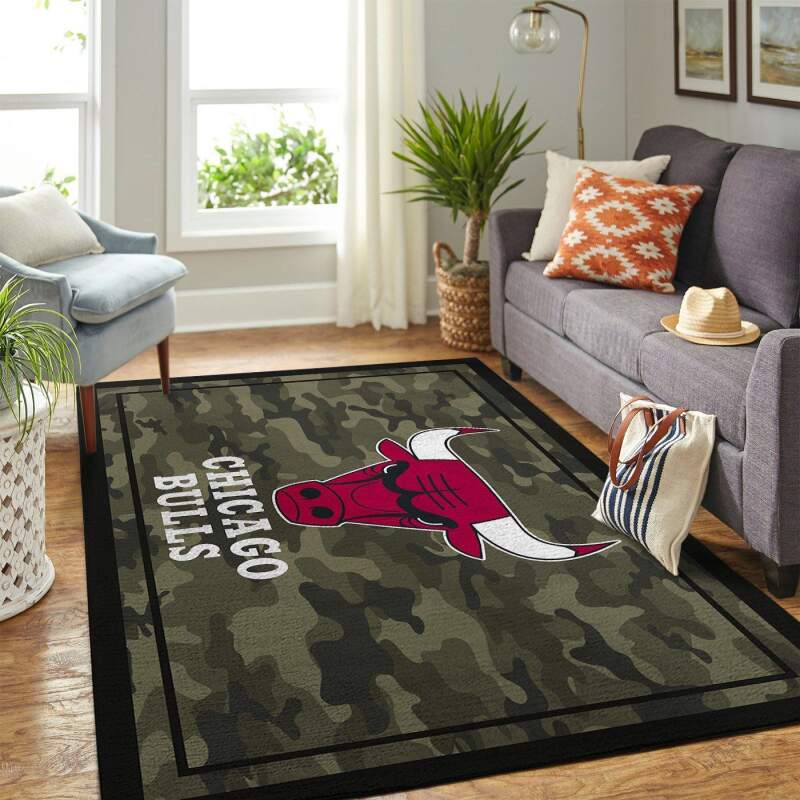 Amazon Chicago Bulls Living Room Area Rug