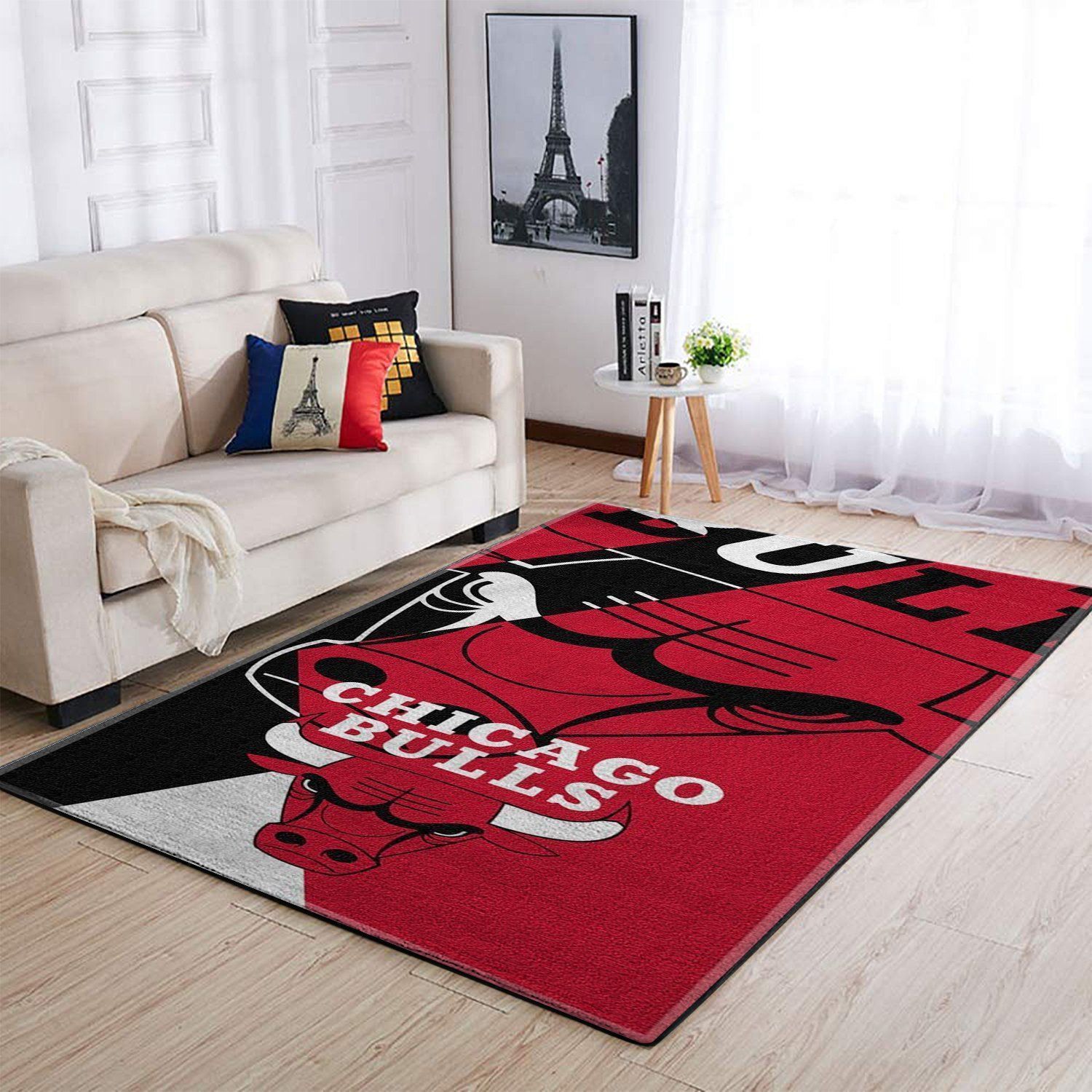 Amazon Chicago Bulls Living Room Area Rug