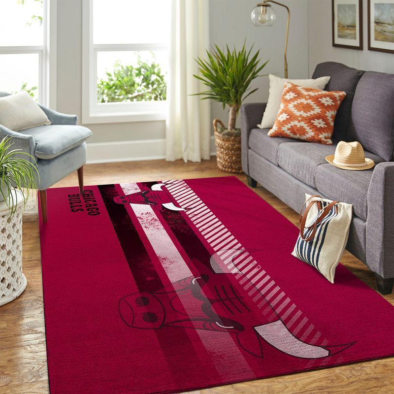 Amazon Chicago Bulls Living Room Area Rug