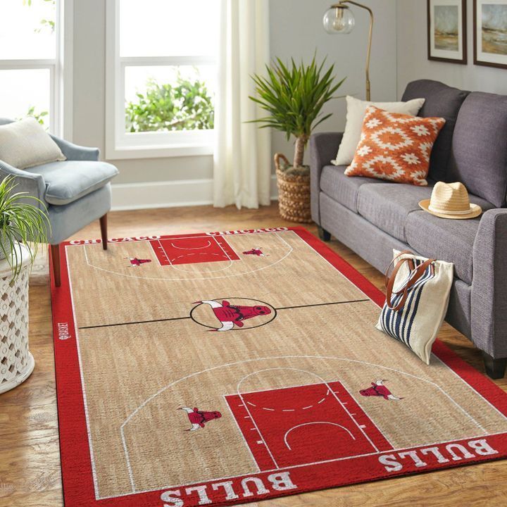 Amazon Chicago Bulls Living Room Area Rug