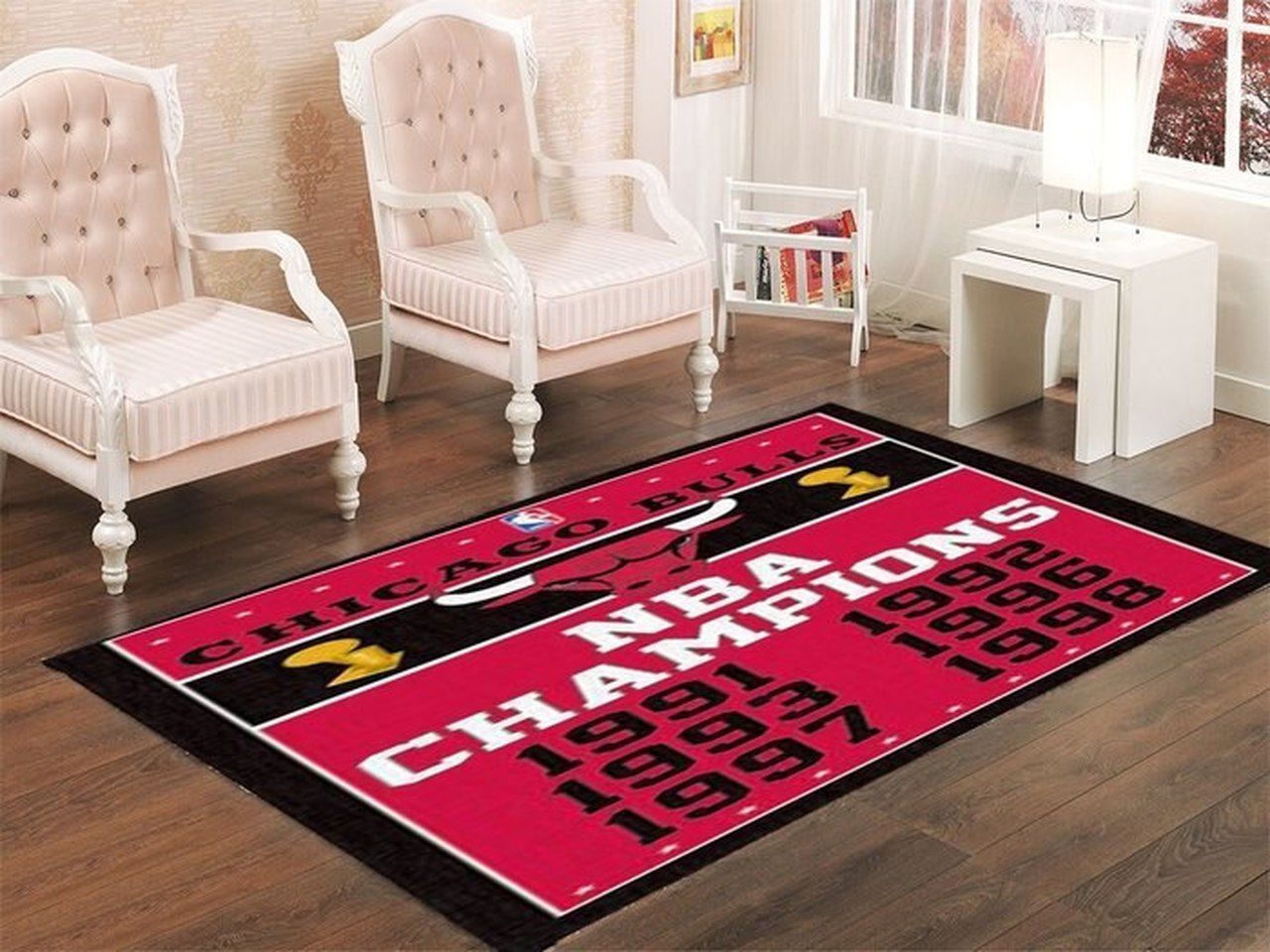 Amazon Chicago Bulls Living Room Area Rug