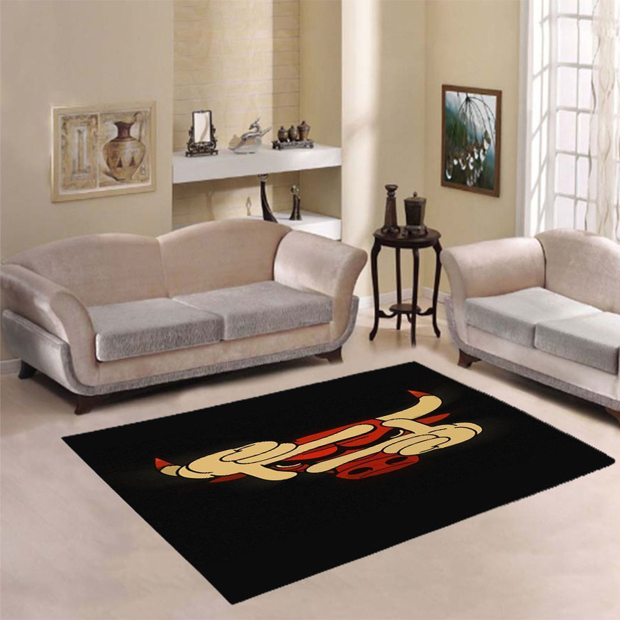 Amazon Chicago Bulls Living Room Area Rug