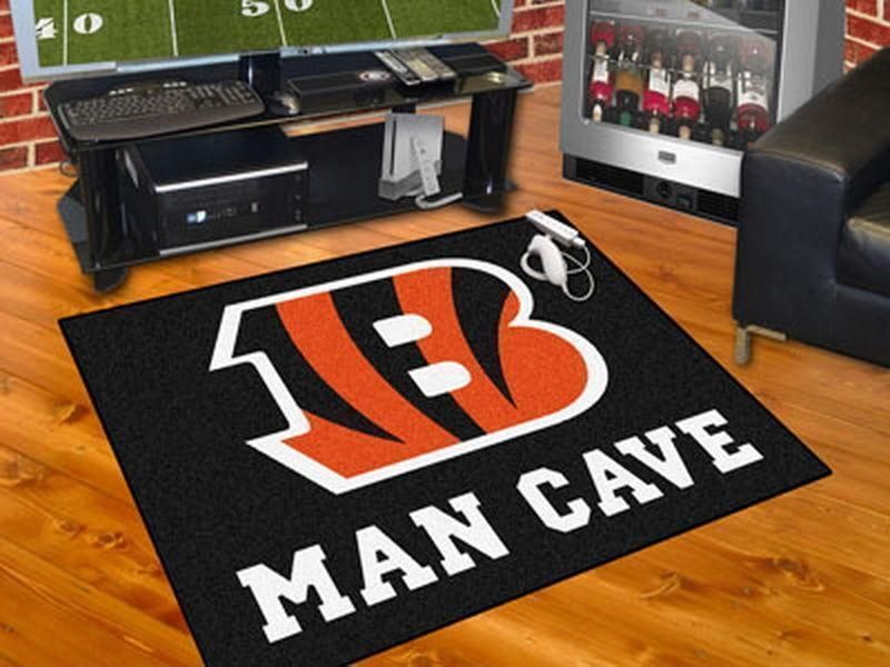Amazon Cincinnati Bengals Living Room Area Rug