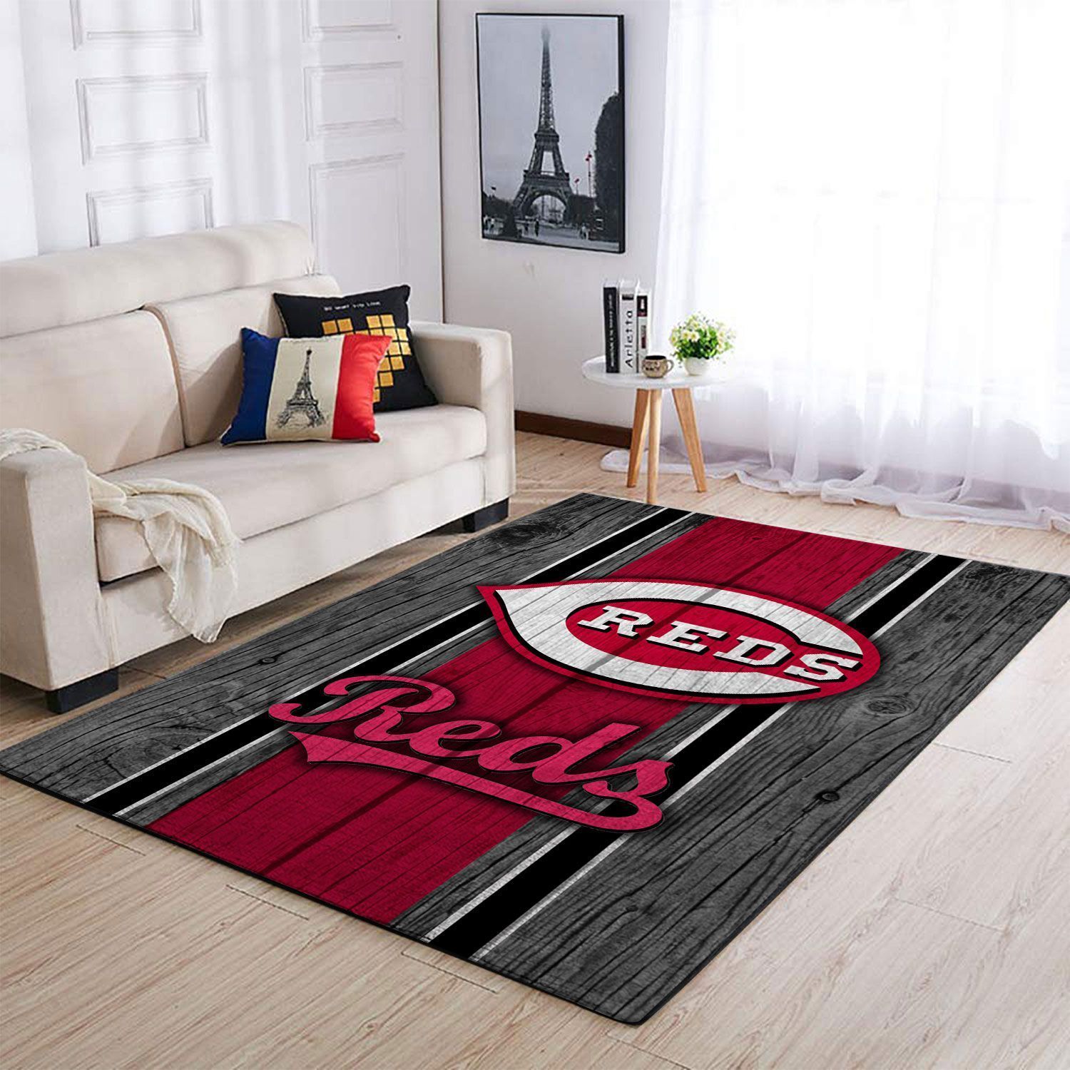 Amazon Cincinnati Reds Living Room Area Rug
