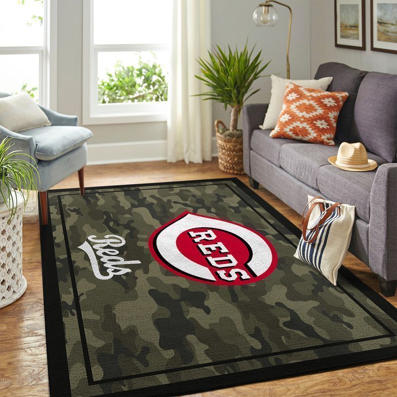 Amazon Cincinnati Reds Living Room Area Rug