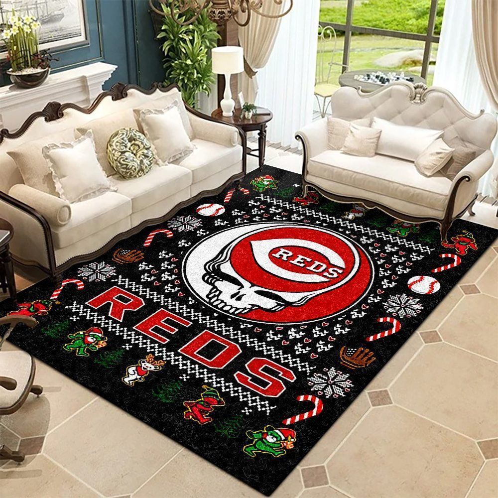 Amazon Cincinnati Reds Living Room Area Rug