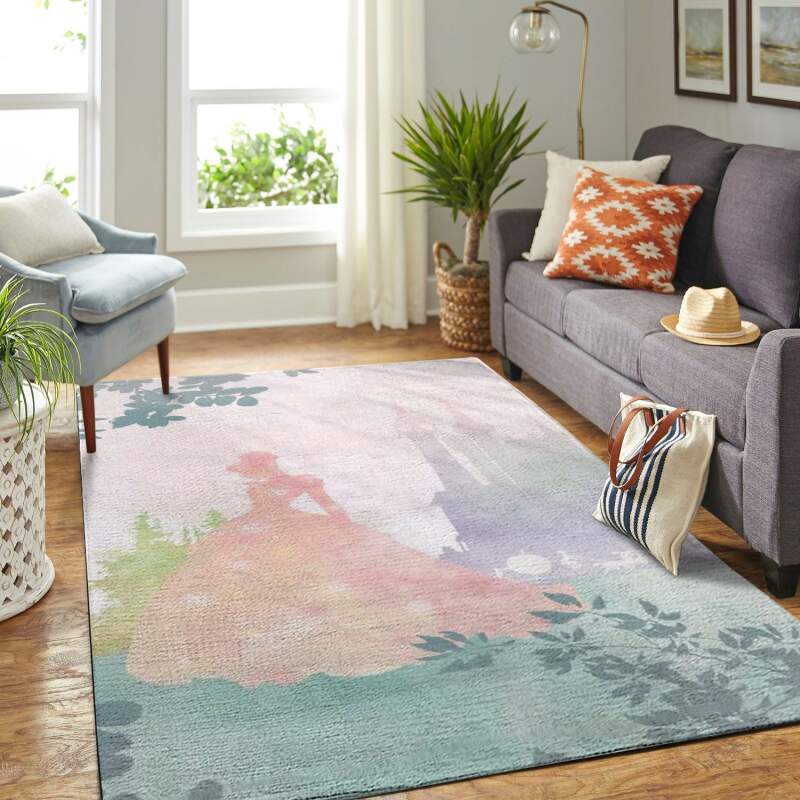 Amazon Cinderella In Beautiful Dress Living Room Area Rug