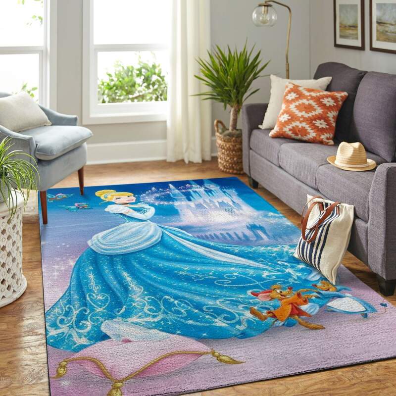 Amazon Cinderella In Beautiful Dress Living Room Area Rug