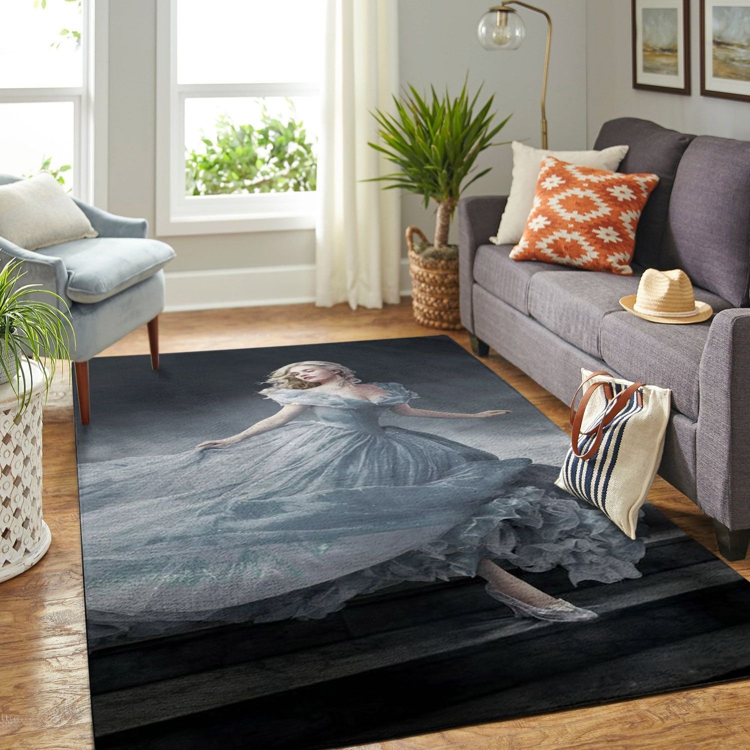 Amazon Cinderella’ Princess Living Room Area Rug